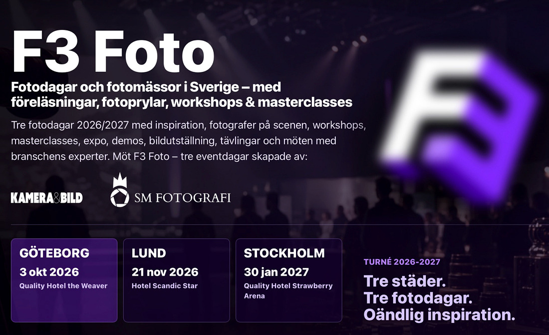 Besök oss på F3 Foto i Göteborg
